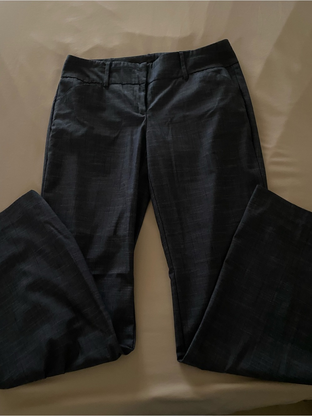 Women's Dark Gray Tailored Dress Trousers